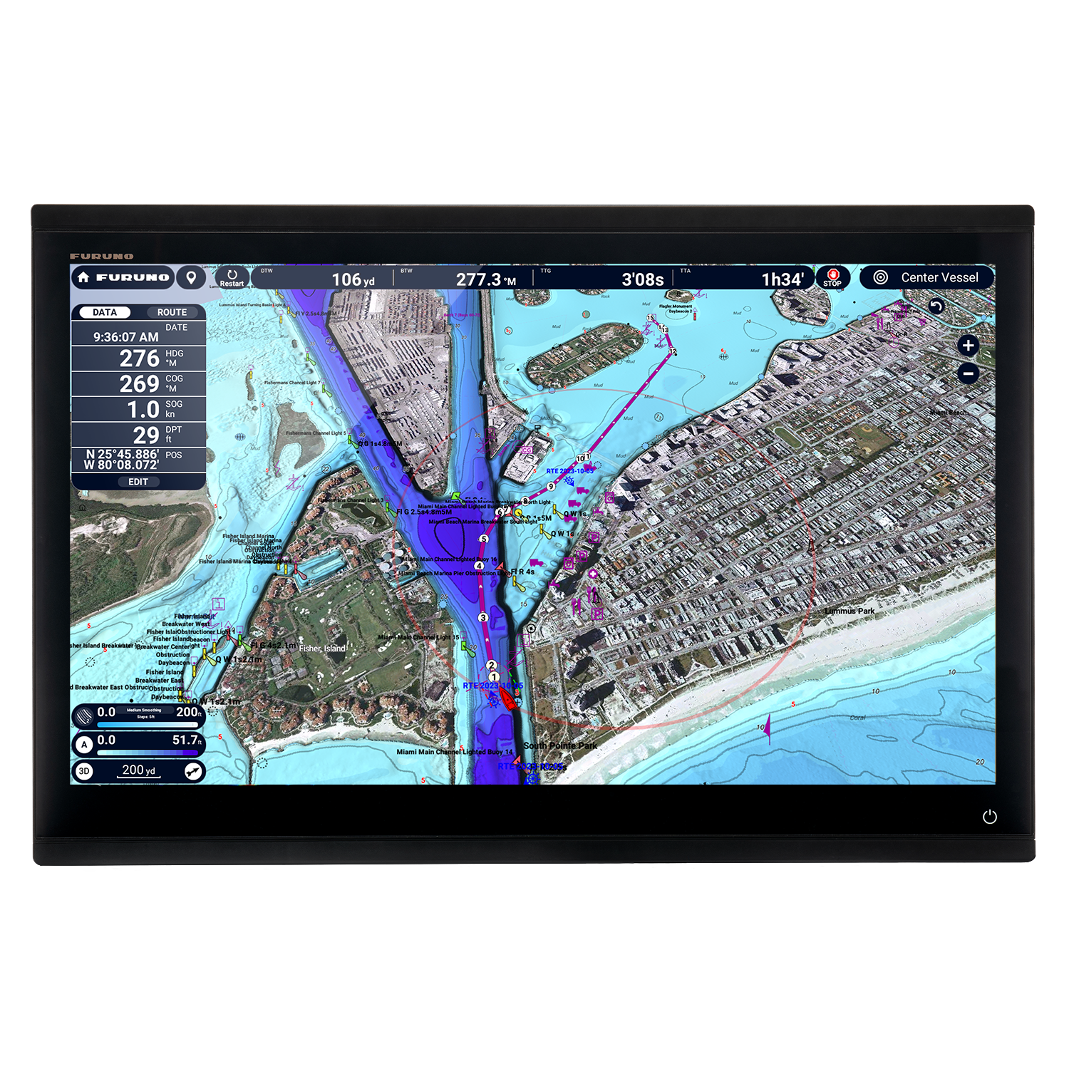 Furuno 24″ Multi Touch Multi Function Display TZT24X (TZT24X)