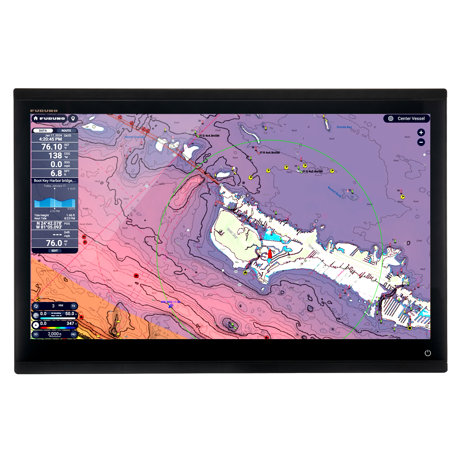 Furuno 24″ Multi Touch Multi Function Display TZT24X (TZT24X)
