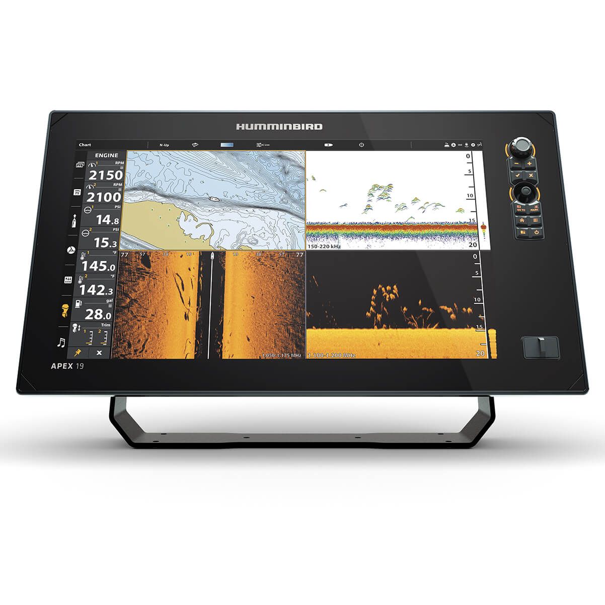 Humminbird APEX19 Chartplotter Mega SI+ (HUM4112401)