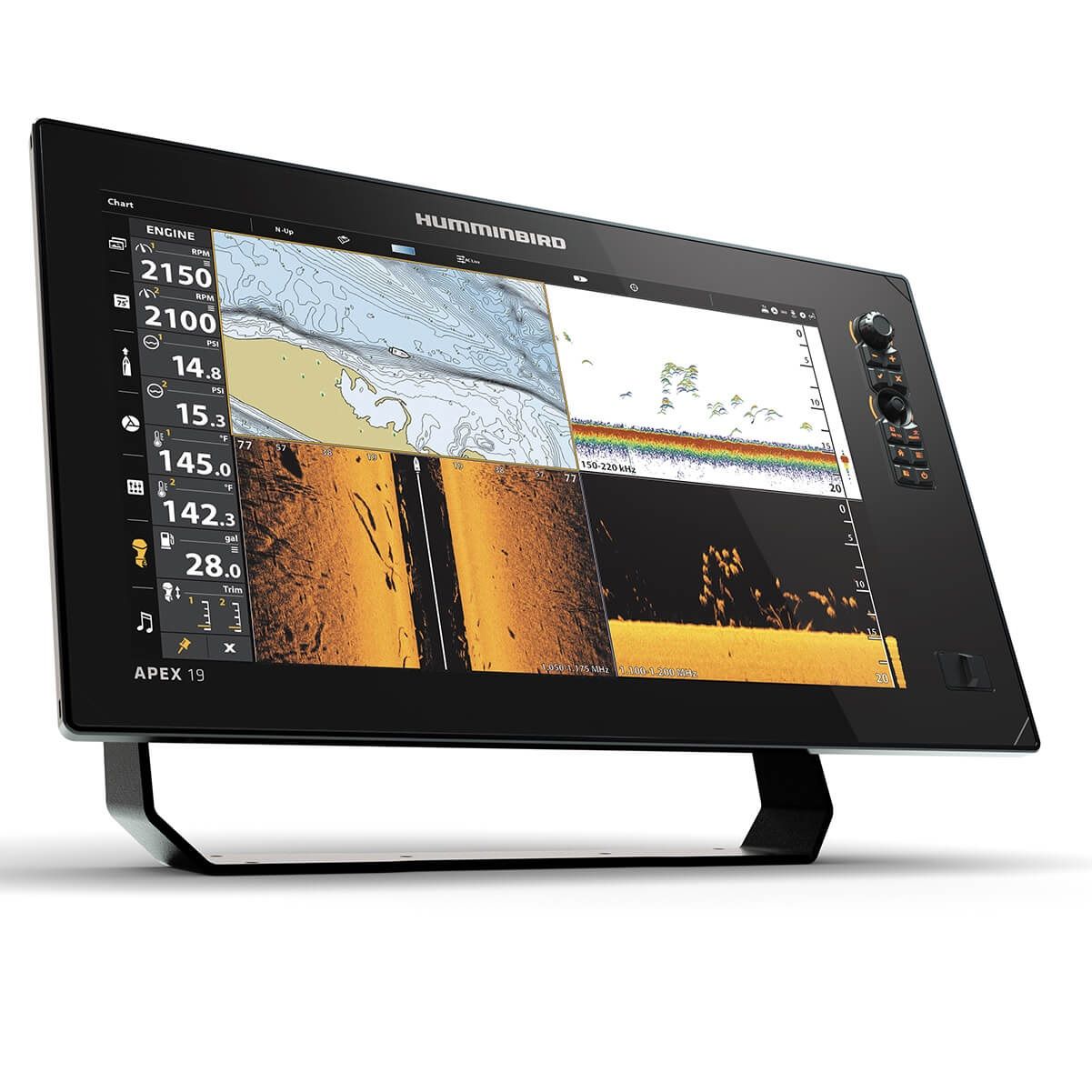 Humminbird APEX19 Chartplotter Mega SI+ No Transducer (HUM4112401CHO)