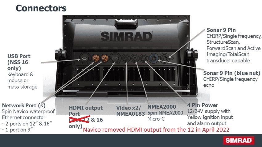 Simrad NSS12 evo3s Combo MFD (SIM00015403002)