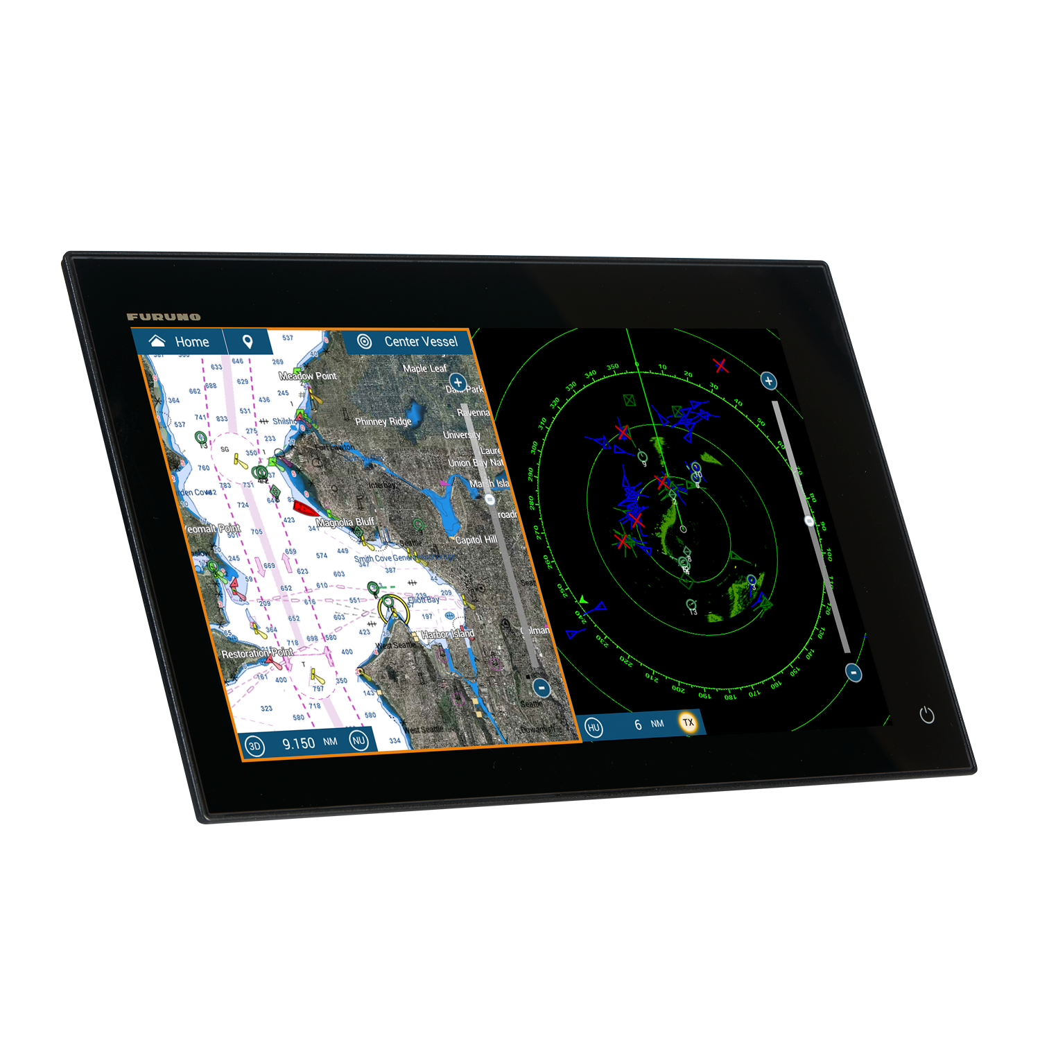 Furuno 16″ Multi Touch Multi Function Display TZT16F (TZT16X)